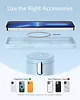 Ładowarka indukcyjna PowerWave MagGo 2-w-1 Dock Niebieski