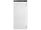 POWER BANK 10000 mAh 20W SAVIO BA-04  Wyświetlacz LED USB-C, 2x USB-A, biały