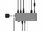 Stacja dokująca IB-DK8801-TB4 Thunderbolt 4, 10w1, 100W,USB, 2,5GB LAN,Multi Display