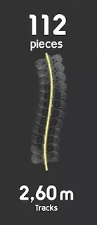 Tor samochodowy Flextreme Zestaw Neon