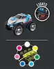 Tor samochodowy Flextreme Zestaw Neon