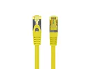 Patchcord kat.6a S/FTP LSZH CU 0.25m żółty fluke