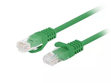 Patchcord kat.6 UTP 7.5 m zielony fluke