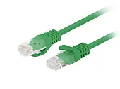 Patchcord kat.5e UTP 7.5m zielony fluke