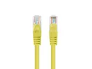 Patchcord kat.5e UTP 7.5m żółty fluke