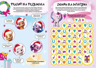 My Little Pony. Nowe pokolenie. Zimowy zeszyt zadań z naklejkami
