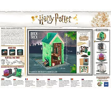 Klocki Brick Trick Flourish and Blotts Bookseller Harry Potter