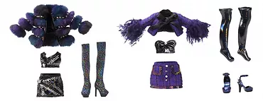 Lalki Rainbow High Shadow High Naomi/Veronica