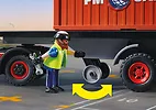 Klocki City Action 70771 Samochód ciężarowy z przyczepą