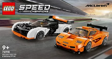 Klocki Speed Champions 76918 McLaren Solus GT i McLaren F1 LM