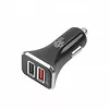 Ładowarka samochodowa Uniwersalna 2xUSB QC