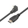 Kabel HDMI v 2.0 pozłacany 1.8 m kątowy