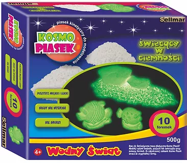 Sellmar Kosmo piasek 500 g świecący w ciemności