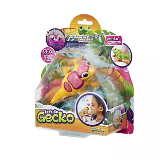Maskotka interaktywna AniMagic Lets go Gecko Gekon żółty