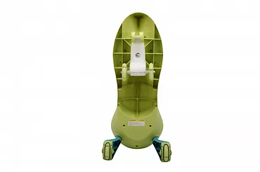 Jeździk Grawitacyjny Swing Car model 8097 Kauczukowe Koła LED zieleń-morski
