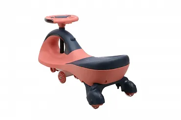 Jeździk Grawitacyjny Swing Car z muzyką i światłem ceglany-czarny