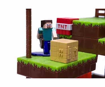 Zestaw figurek Jada Minecraft Nano Scene Overworld