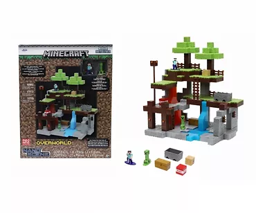 Zestaw figurek Jada Minecraft Nano Scene Overworld