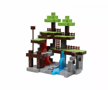 Zestaw figurek Jada Minecraft Nano Scene Overworld