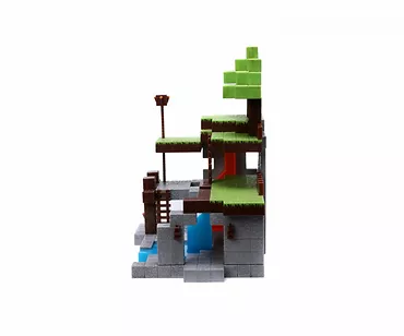 Zestaw figurek Jada Minecraft Nano Scene Overworld