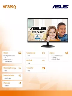 Monitor 28 cali VP289Q