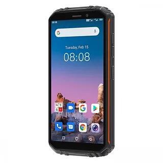 Smartfon WP18 4/32GB DualSIM 12500mAh Pomarańczowy