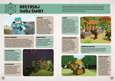 Książeczka Minecraft Podręcznik przetrwania
