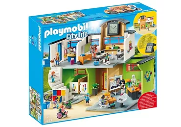 Zestaw z figurkami City Life 9453 Szkoła z wyposażeniem