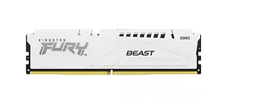 Pamięć DDR5 Fury Beast RGB  16GB(1*16GB)/5600  CL36 Biała