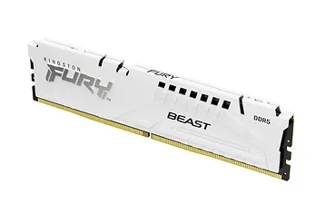 Pamięć DDR5 Fury Beast RGB  16GB(1*16GB)/5600  CL36 Biała