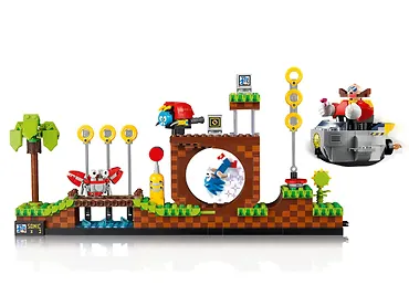 LEGO Ideas 21331 Sonic the Hedgehog - Strefa Zielonego Wzgórza