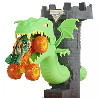 Wyrzutnia Monster Jam Zestaw ze Smokiem