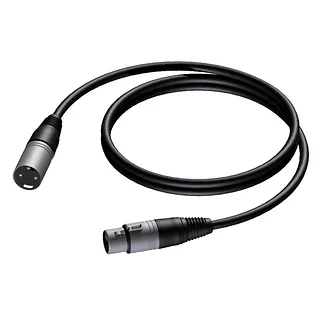 Kabel XLR Męski - XLR Żeński 10 m - CAB901/10