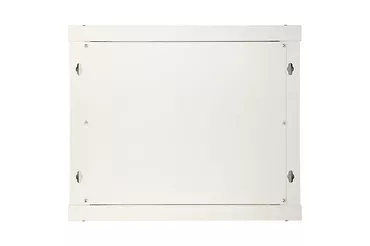 Szafka wisząca rack 9U 600x600 szara metalowe drzwi