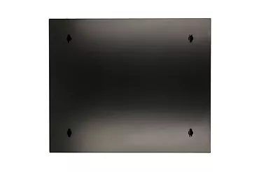 Szafka wisząca rack 12U 600x600 czarna dwusekcyjna