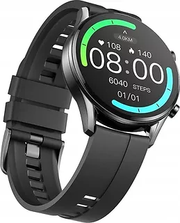 Smartwatch W12 1.32 320 mAh czarny