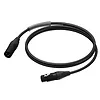 Kabel XLR Męski - XLR Żeński - Ultraflex 0.5 m -PRA901/0.5