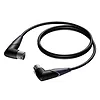 Kabel XLR kątowy męski- XLR; kątowy żeński 5 m - CLA904/5