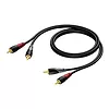 Kabel 2x RCA/Cinch Męski - 2x RCA/Cinch Męski 3 m - CLA800/3