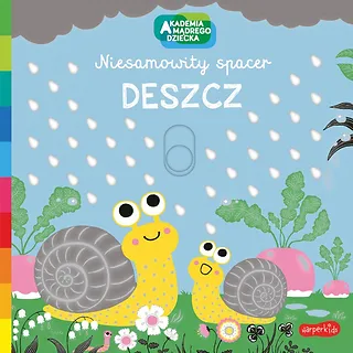 Książeczka Deszcz Akademia Mądrego Dziecka Niesamowity spacer