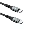 Kabel USB 2.0 typ C | USB 2.0 typ C 100W | QC 3.0 | PD | 1m |    Czarny