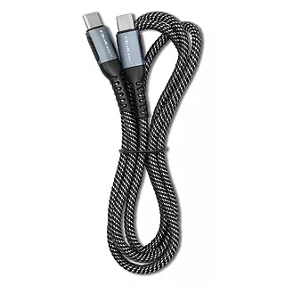 Kabel USB 2.0 typ C | USB 2.0 typ C 100W | QC 3.0 | PD | 1m |    Czarny