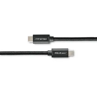 Kabel USB 2.0 typ C | USB 2.0 typ C 240W | QC 5.0 | PD | 1m |    Czarny