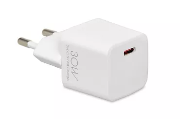 ŁADOWARKA SIECIOWA C-38 PD30 CW USB-C, KABEL