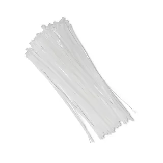 Opaski zaciskowe wielorazowe/trytytki | 7.2*350mm | Nylon UV |   Białe