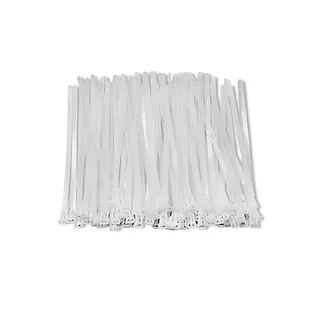 Opaski zaciskowe wielorazowe/trytytki | 7.2*250mm | Nylon UV |   Białe
