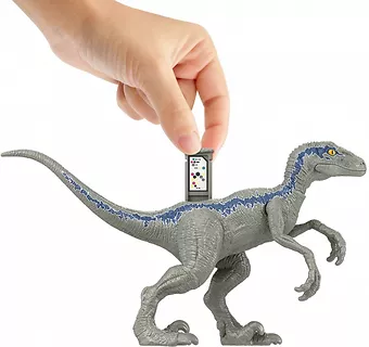 Figurka Jurassic World Groźny Dinozaur Velociraptor Blue