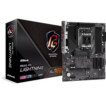 Płyta główna B650 PG LIGHTNING AM5 4DDR5 HDMI M.2 ATX