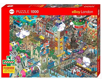 Puzzle 1000 elementów Londyn - Pixorama
