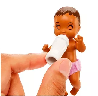 Lalka Barbie Opiekunka Zestaw Usypianie maluszka